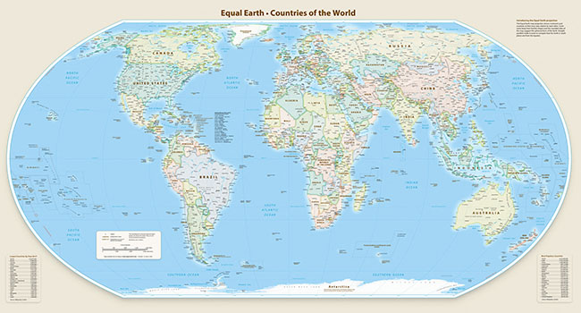 UN Backs New World Map That Shows Africa in Its True Size